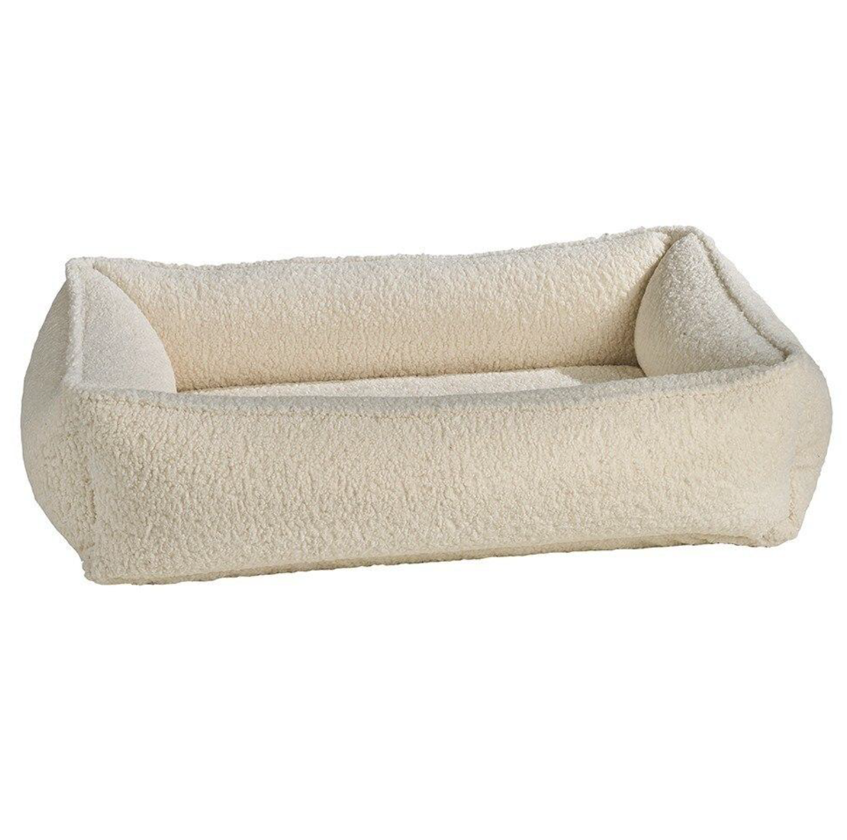 Urban Lounger Ivory Sheepskin Microvelvet
