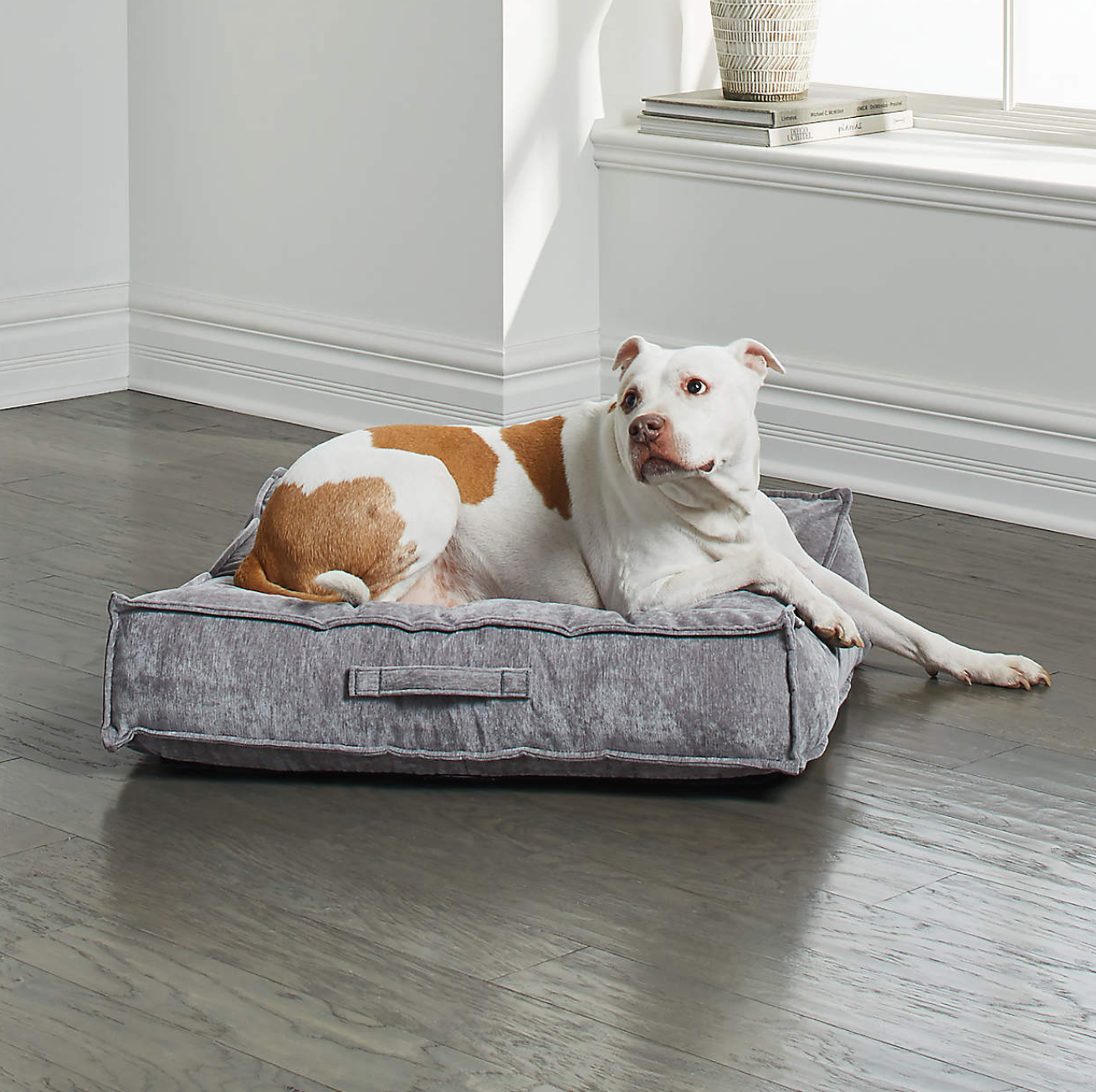 Microvelvet Pumice Piazza Bed