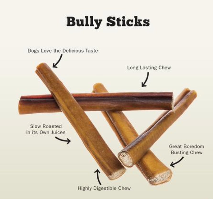 7" Bully Stick, Odor Free - 1pc.