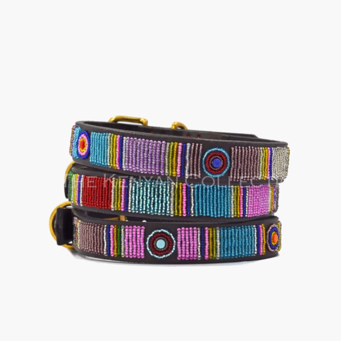 Bijou Beaded Dog Collar
