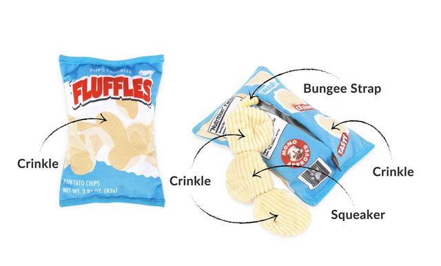 Fluffles Chips Plush Toy