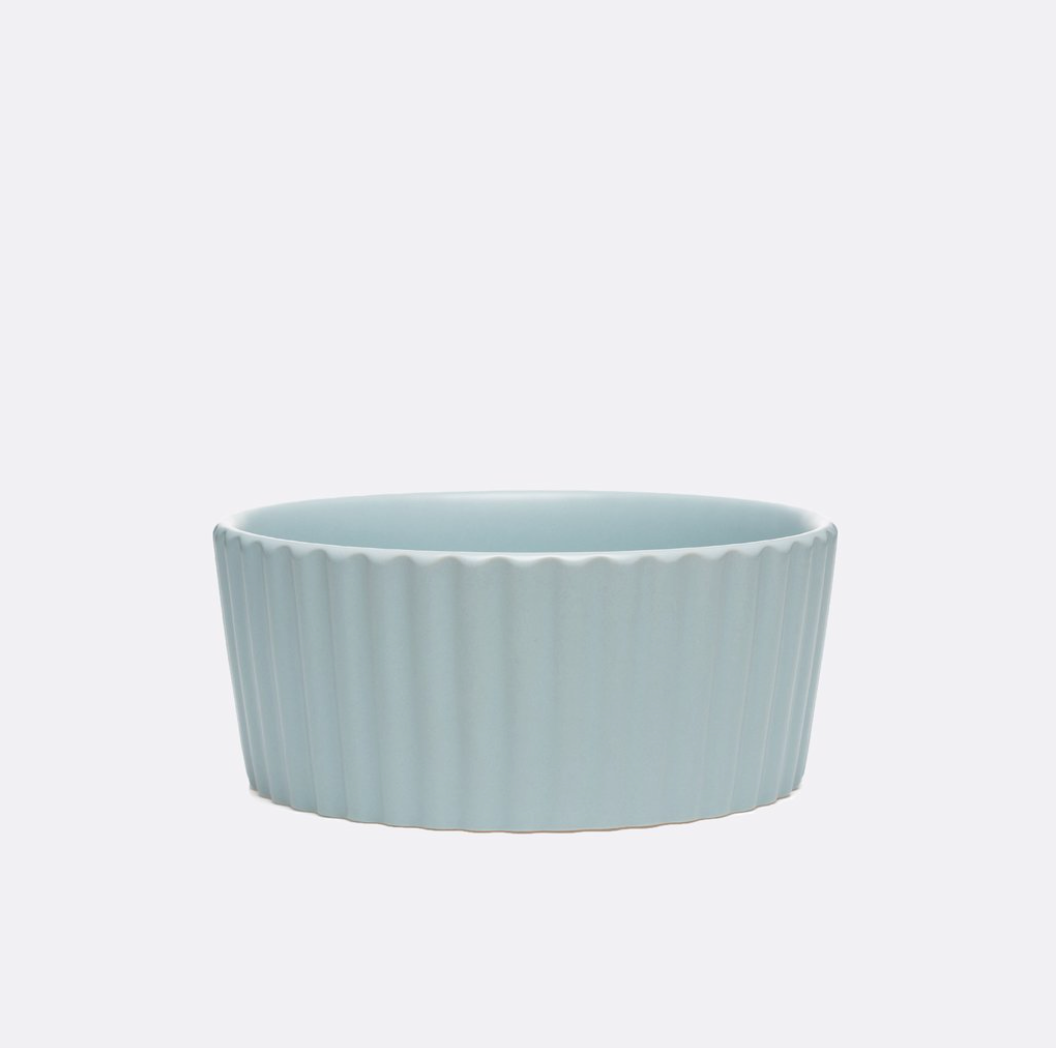 Ripple Dog Bowl - Cloud