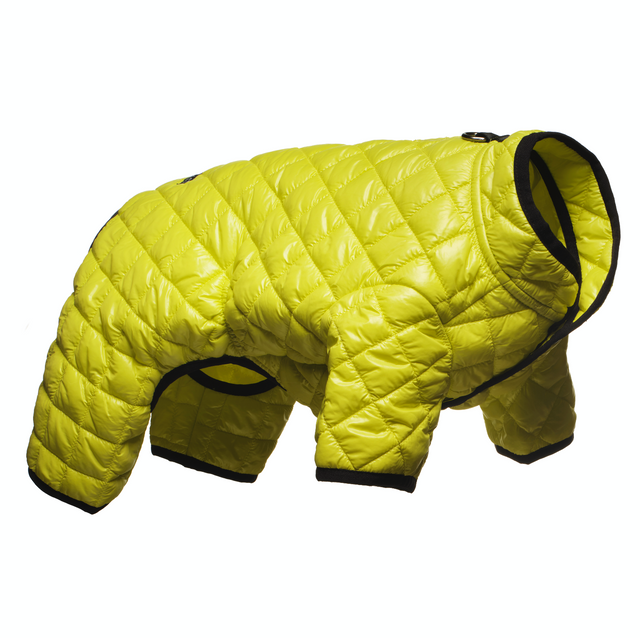 Highlighter Quilted Puffer Snowsuit