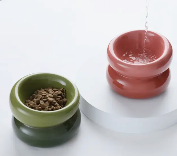 Soufflé Pet Bowl - Rose Pink