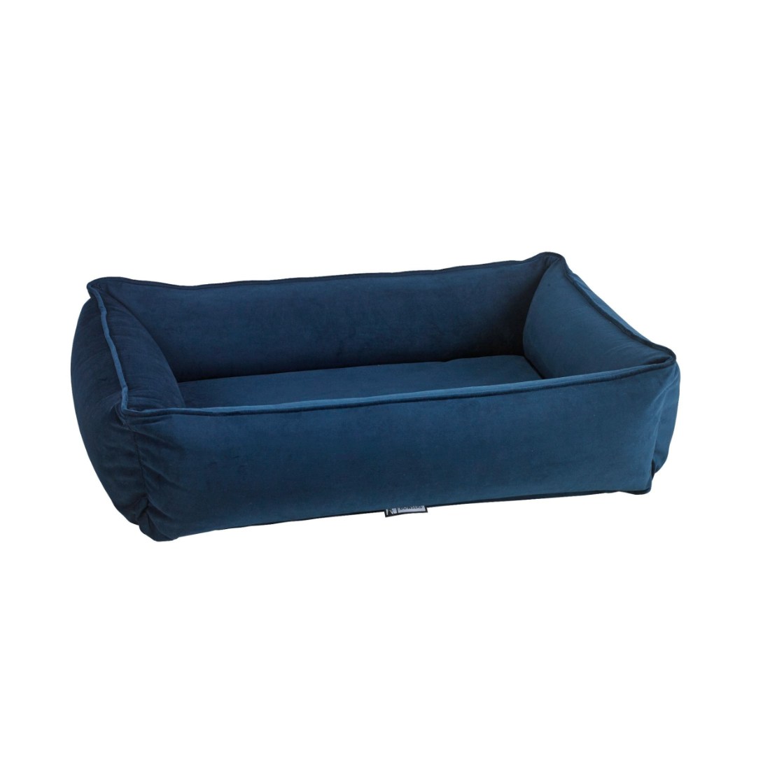 Urban Lounger Navy Microvelvet