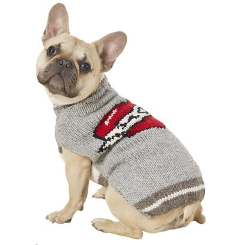 Mom Knit Sweater - Grey