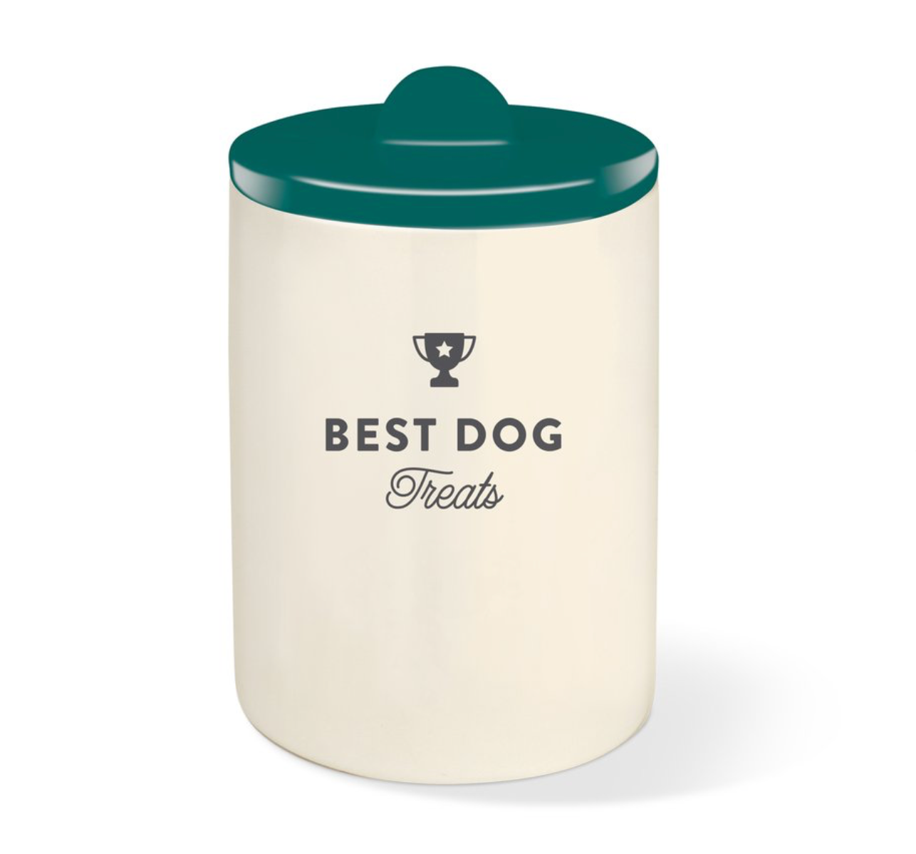 Best Dog Treat Jar - Green