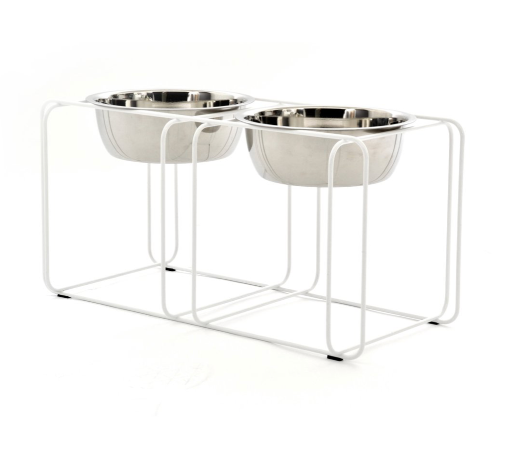Wire and Dine Stand - White