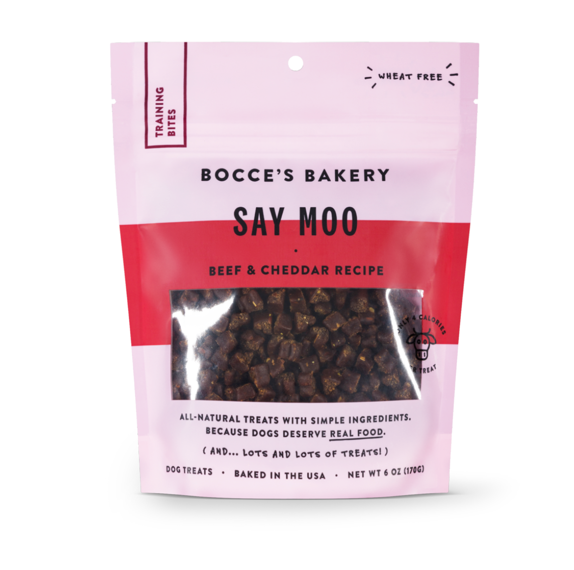 Bocce Say Moo Training Treats, 6oz