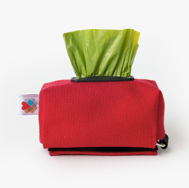 Funston Dog Baggie - Red