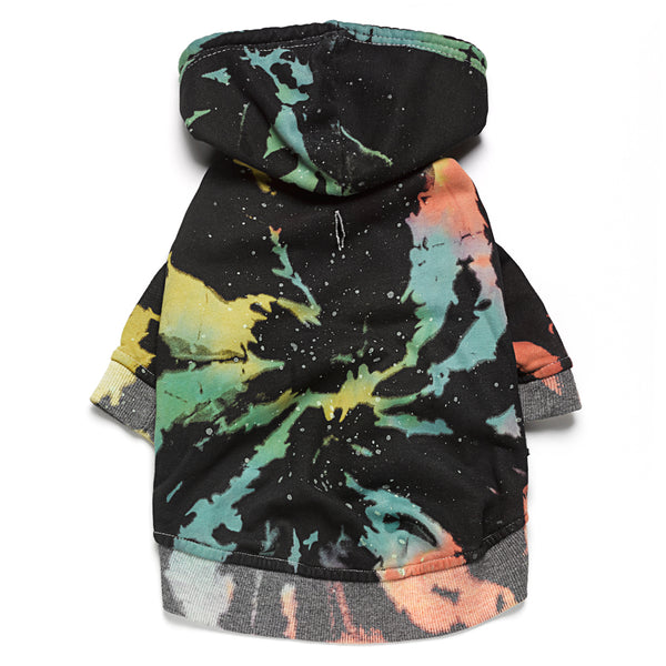 Glow Tie Dye Hoodie, Aurora