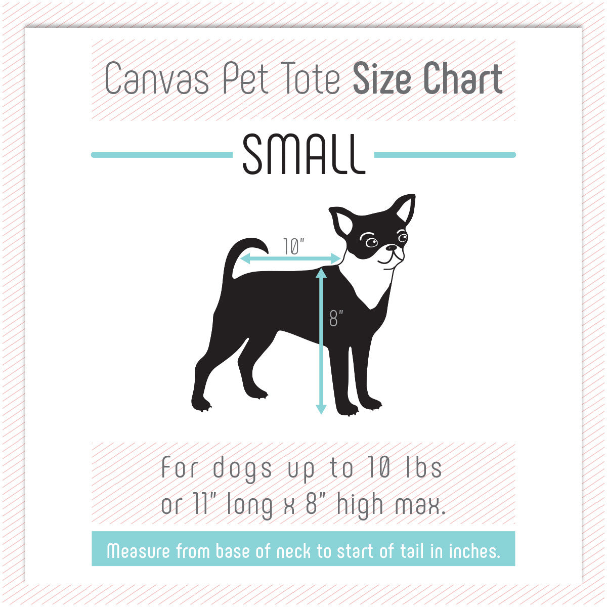 Canvas Pet Tote Grey & Navy