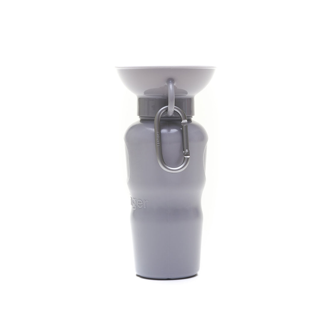 Gray Squeeze-able Water Bottle, 22oz