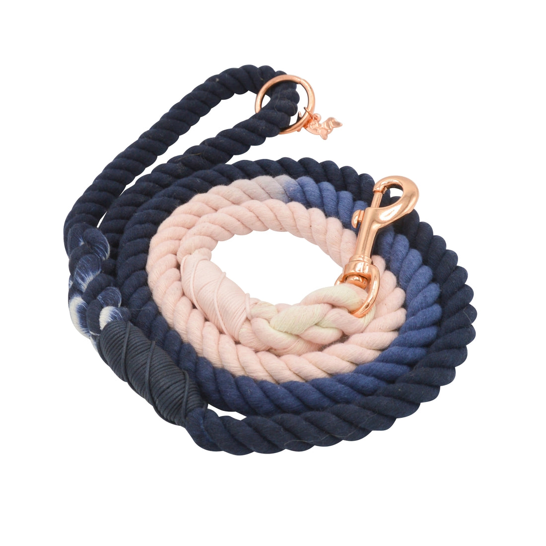 Ombre Rope Leash - Moonlight