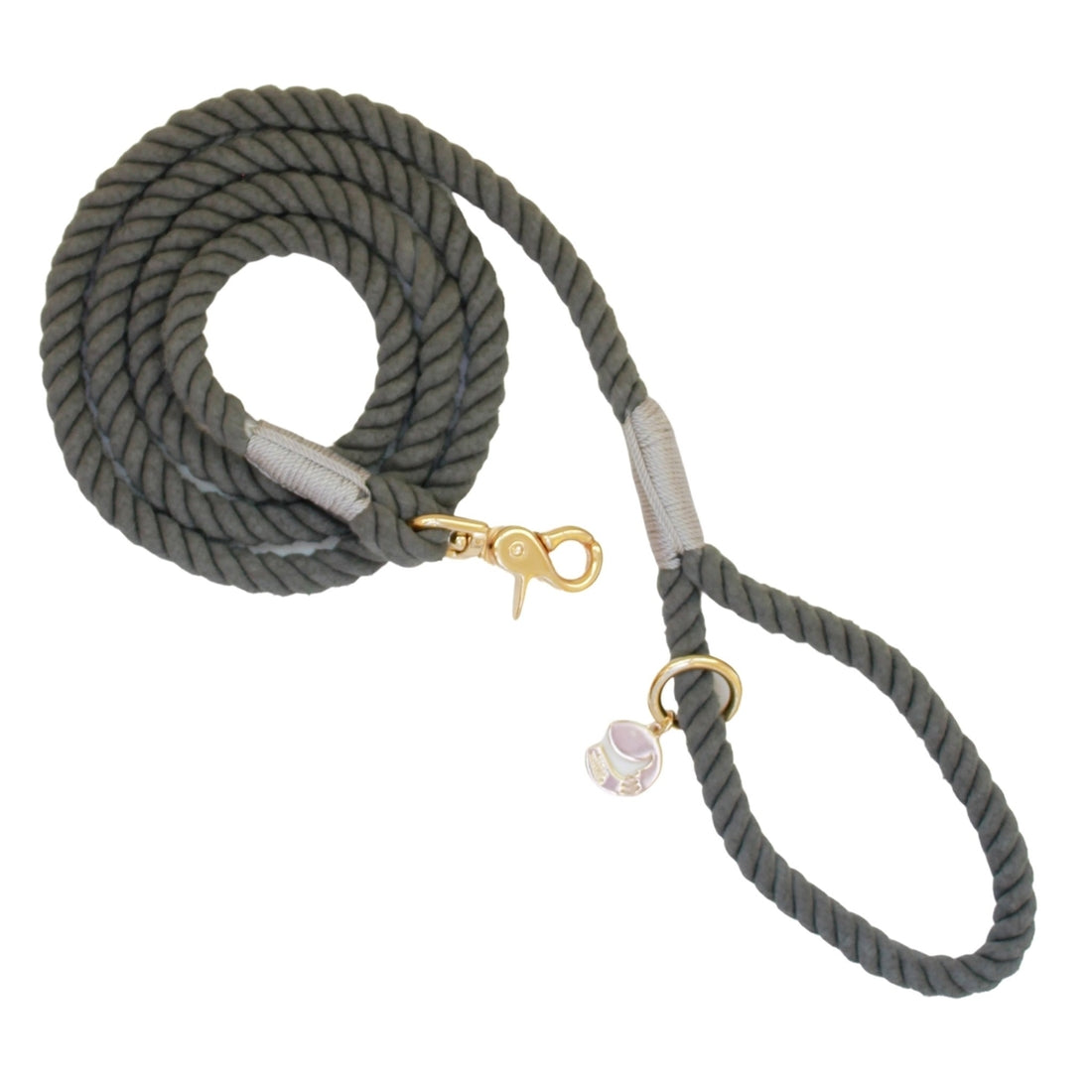 Rope Leash - Stone Grey