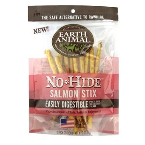Earth Animal No Hide Salmon Stix, 1.6oz
