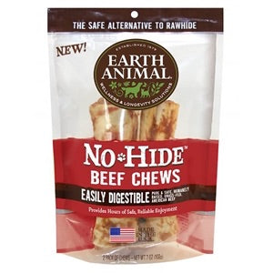 Earth Animal No Hide Beef Chews, 4.2oz