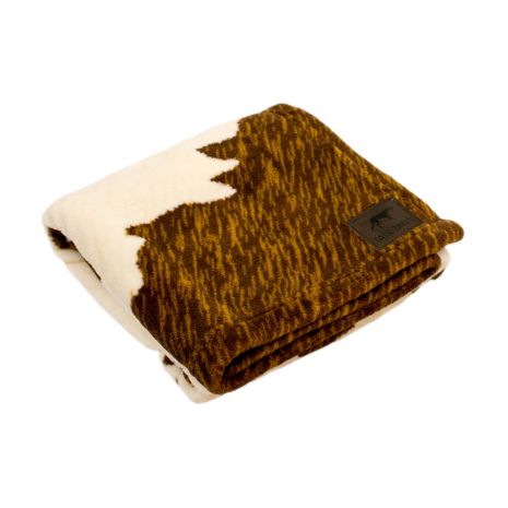 Cow Hide Cuddle Blanket 30 x 40