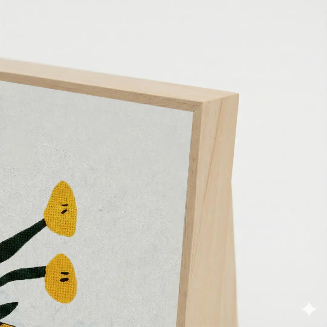 Cat Scratching Art - Flower