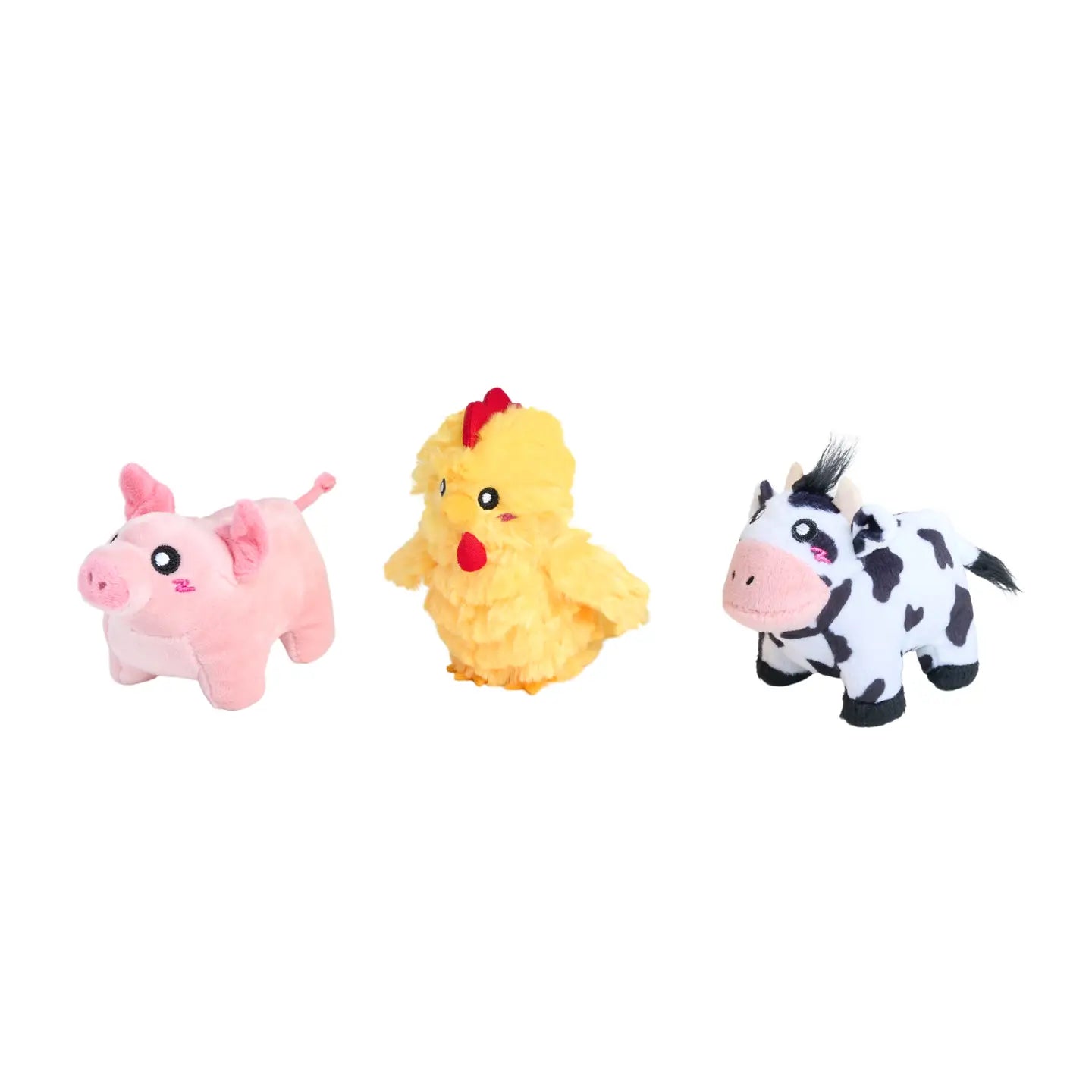 Mini Barnyard Friends, 3 Pack