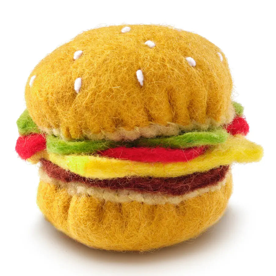 Hamburger Cat Toy