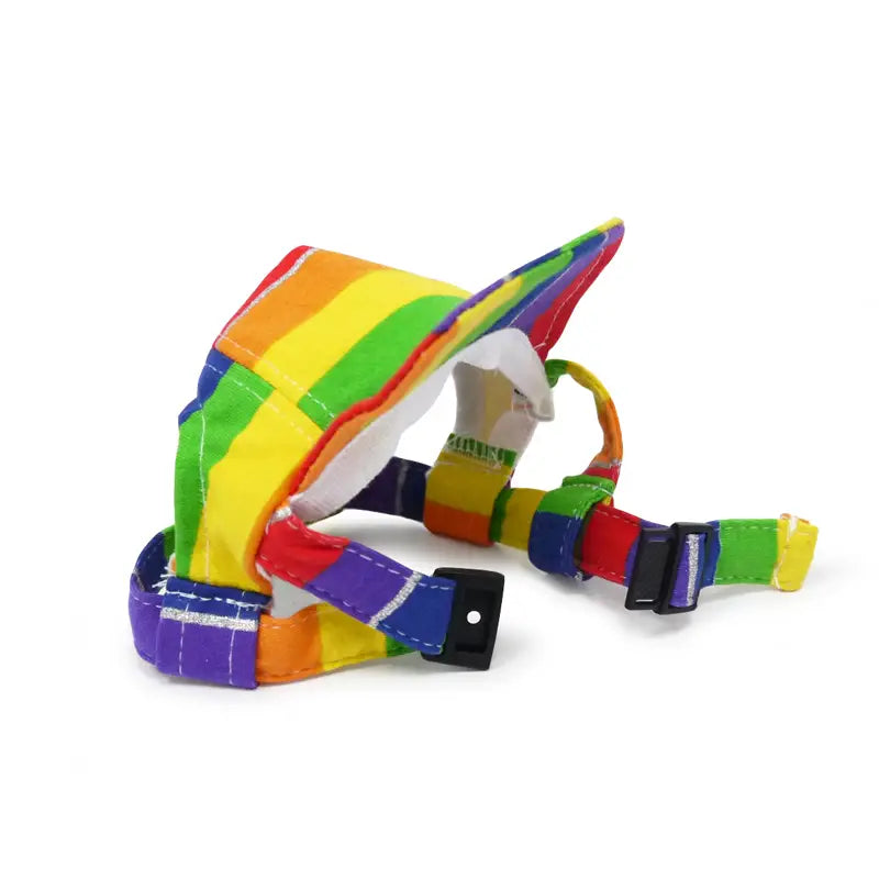 Rainbow Strap Hat