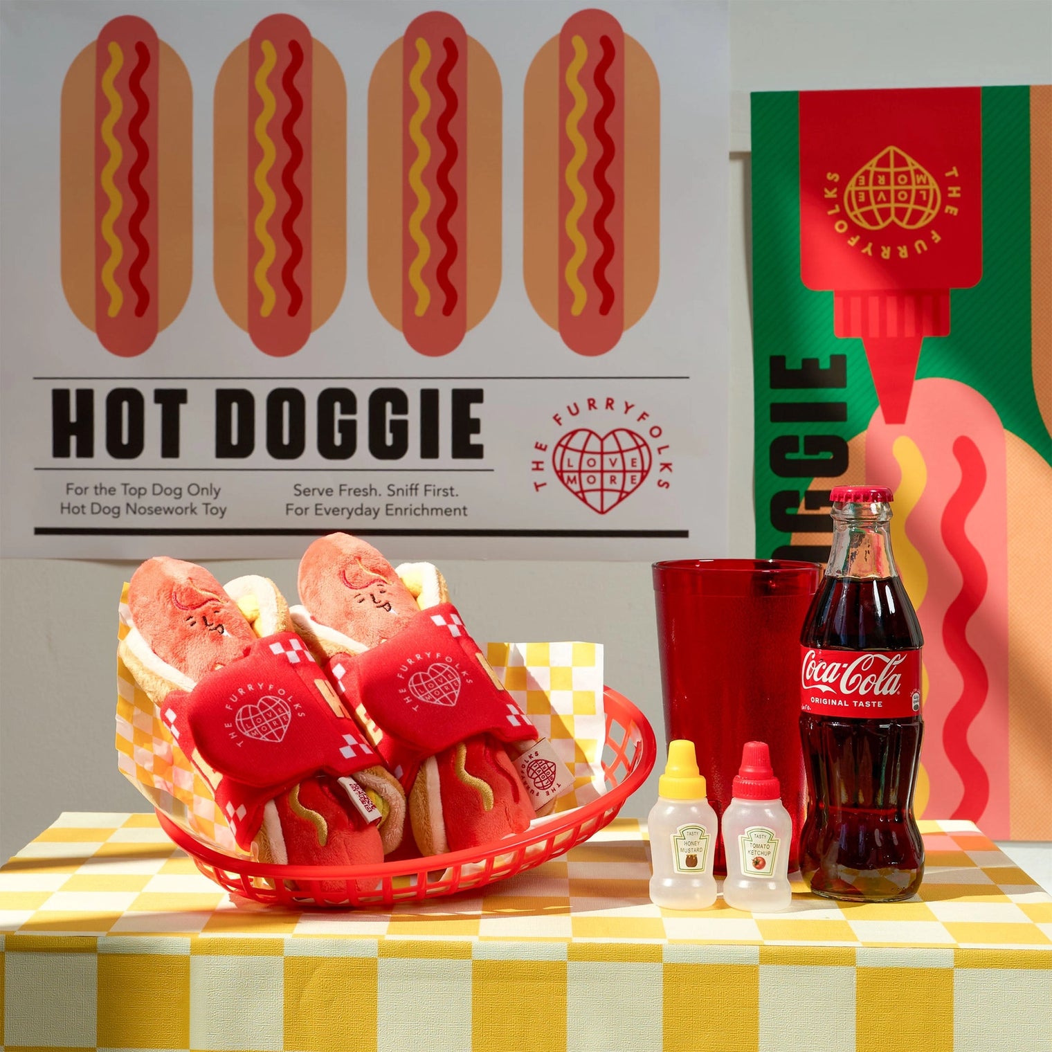 Hot Dog Nosework Toy
