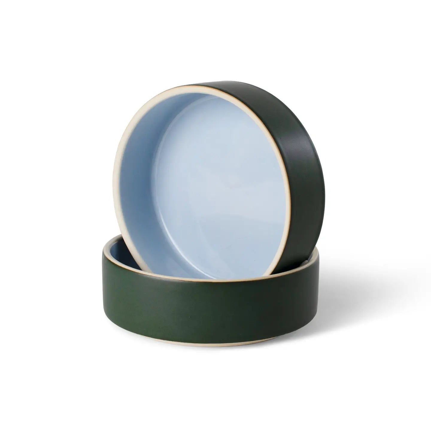 Minimal Stoneware Bowl - Forest