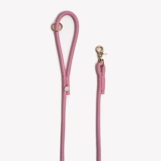 Furlou Pink Braided Rope Leash, 5ft