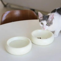 Ivory Halo Pet Bowl