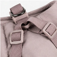 Pink Green Puffer Harness Coat