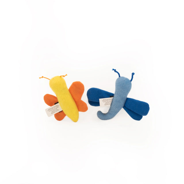 Butterfly and Dragonfly - Cat Toy