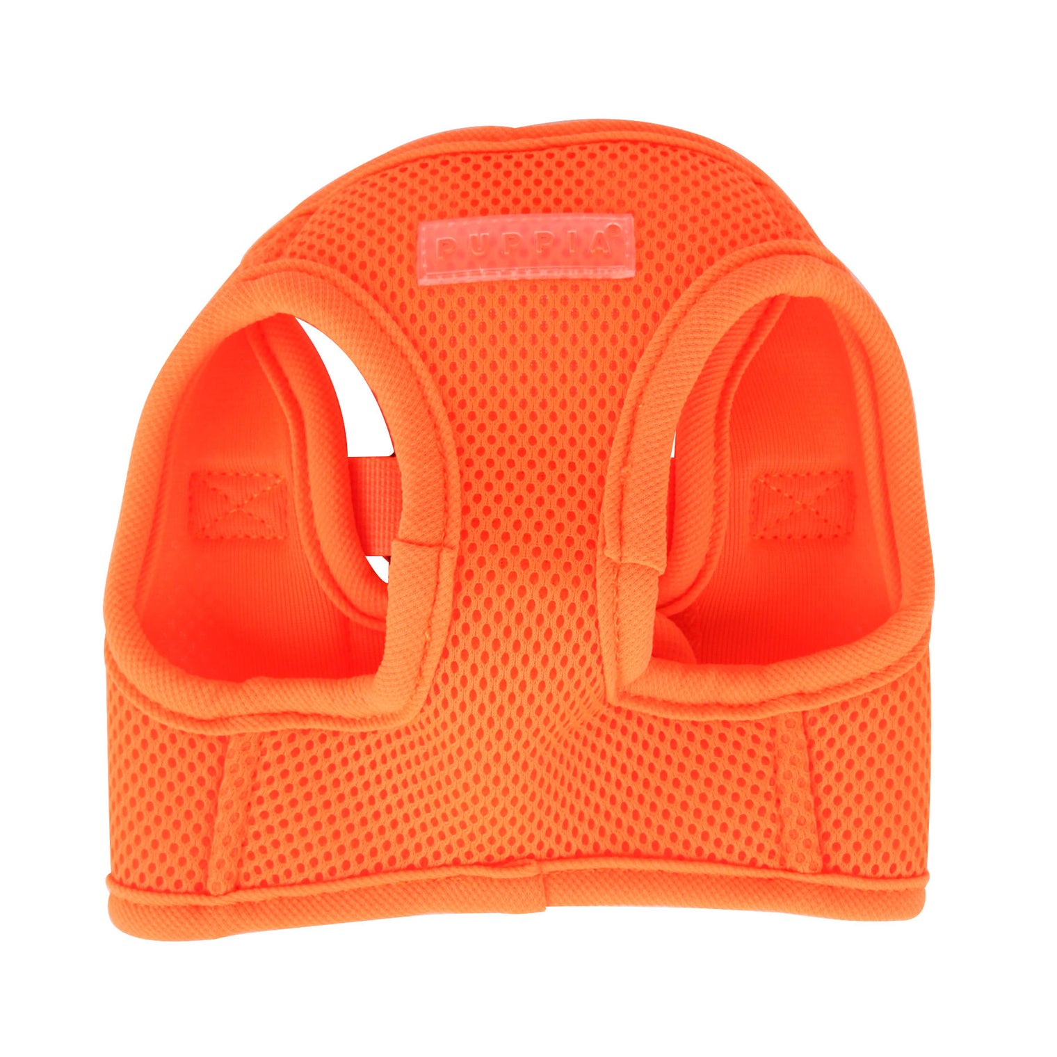 Puppia Neon Orange Soft Vest Dog Harness Step-in