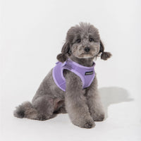 Puppia Lilac Soft Vest Dog Harness Step-in