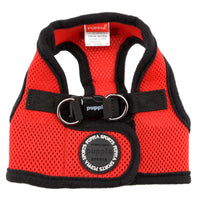 Puppia Red Soft Vest Dog Harness Step-in