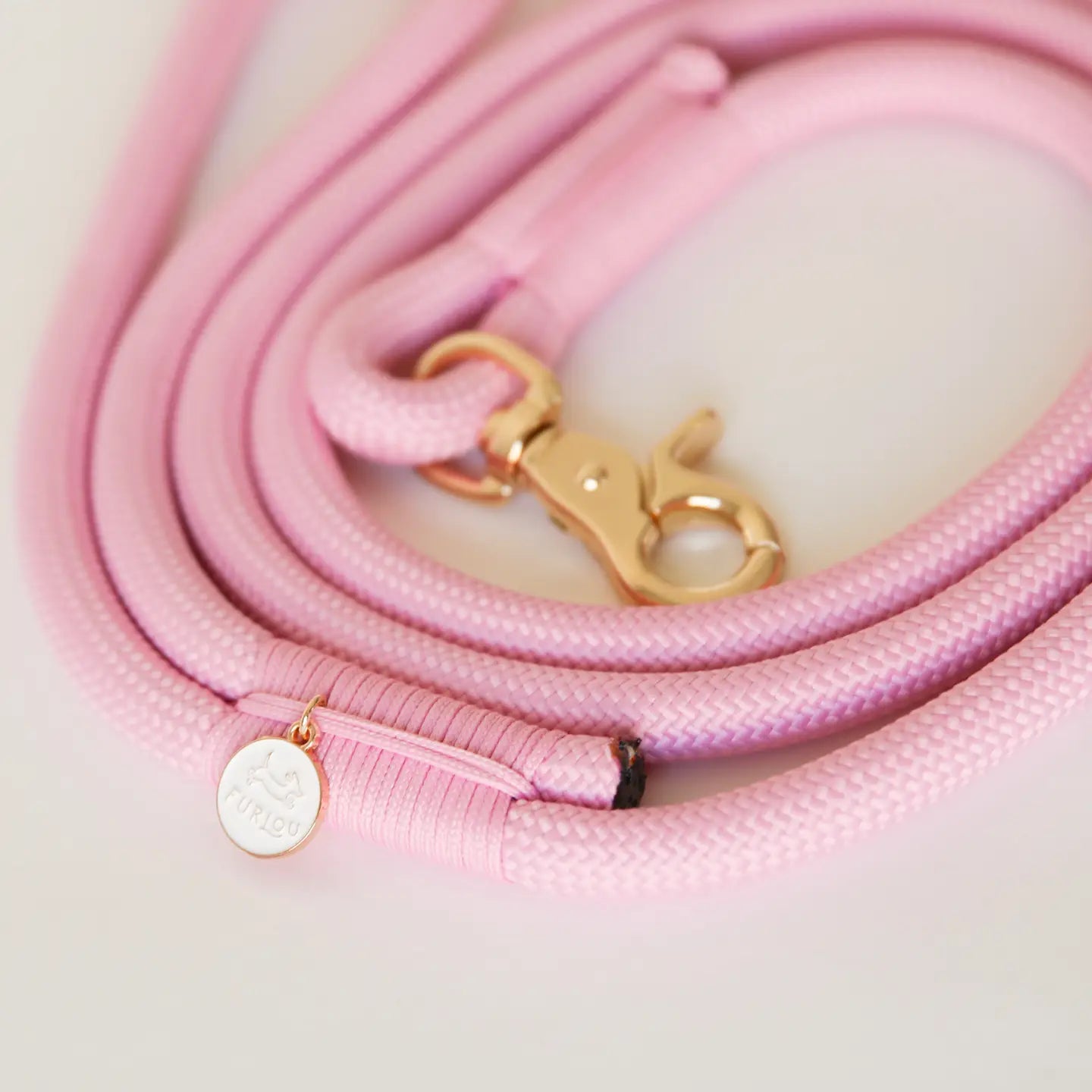 Furlou Pink Braided Rope Leash, 5ft – LoveThyBeast