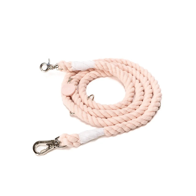Lucy Rose Pink Hands Free Rope Leash