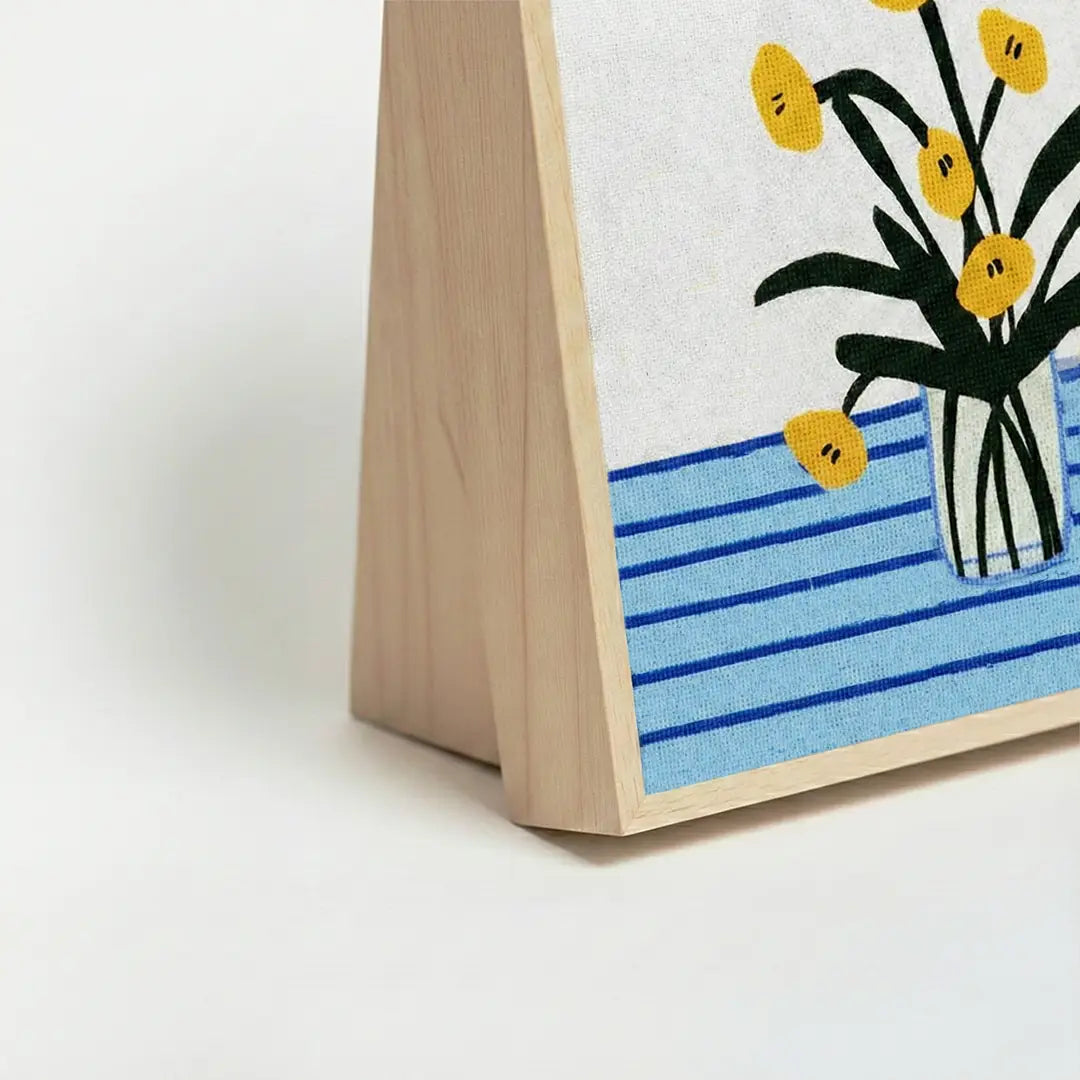 Cat Scratching Art - Flower