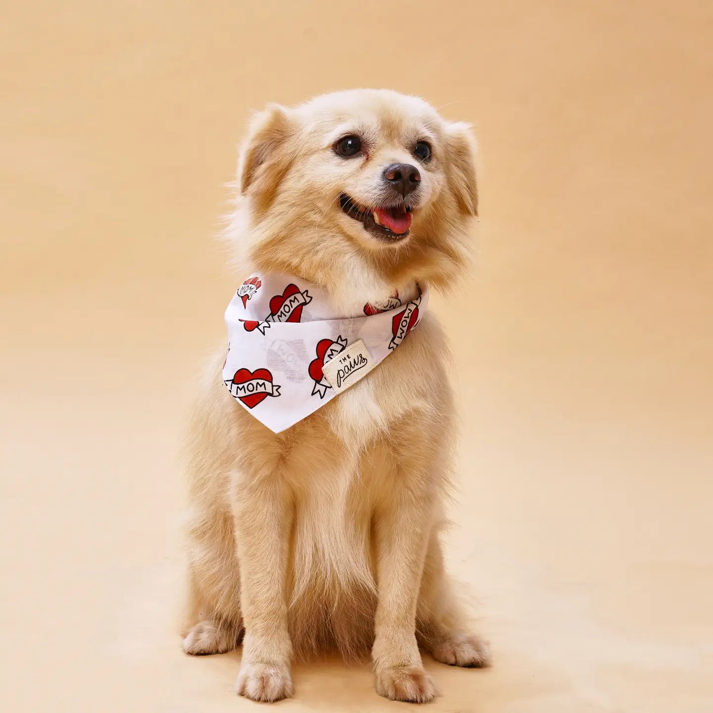 Love Mom Bandana, 3 Sizes