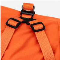 Orange Waterproof Dog Raincoat Onesie