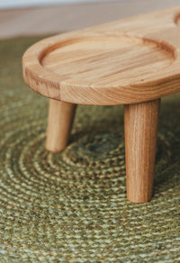 Wooden Tray Stand For AVA Bowl set
