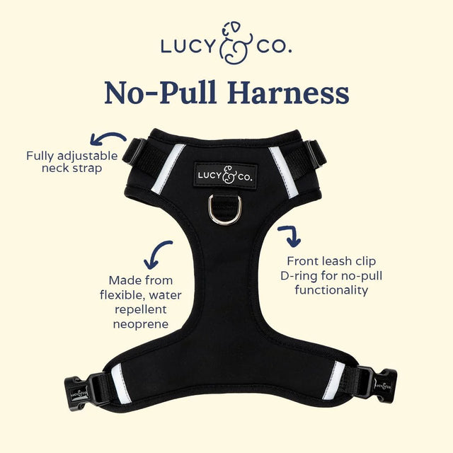 Midnight No-Pull Harness