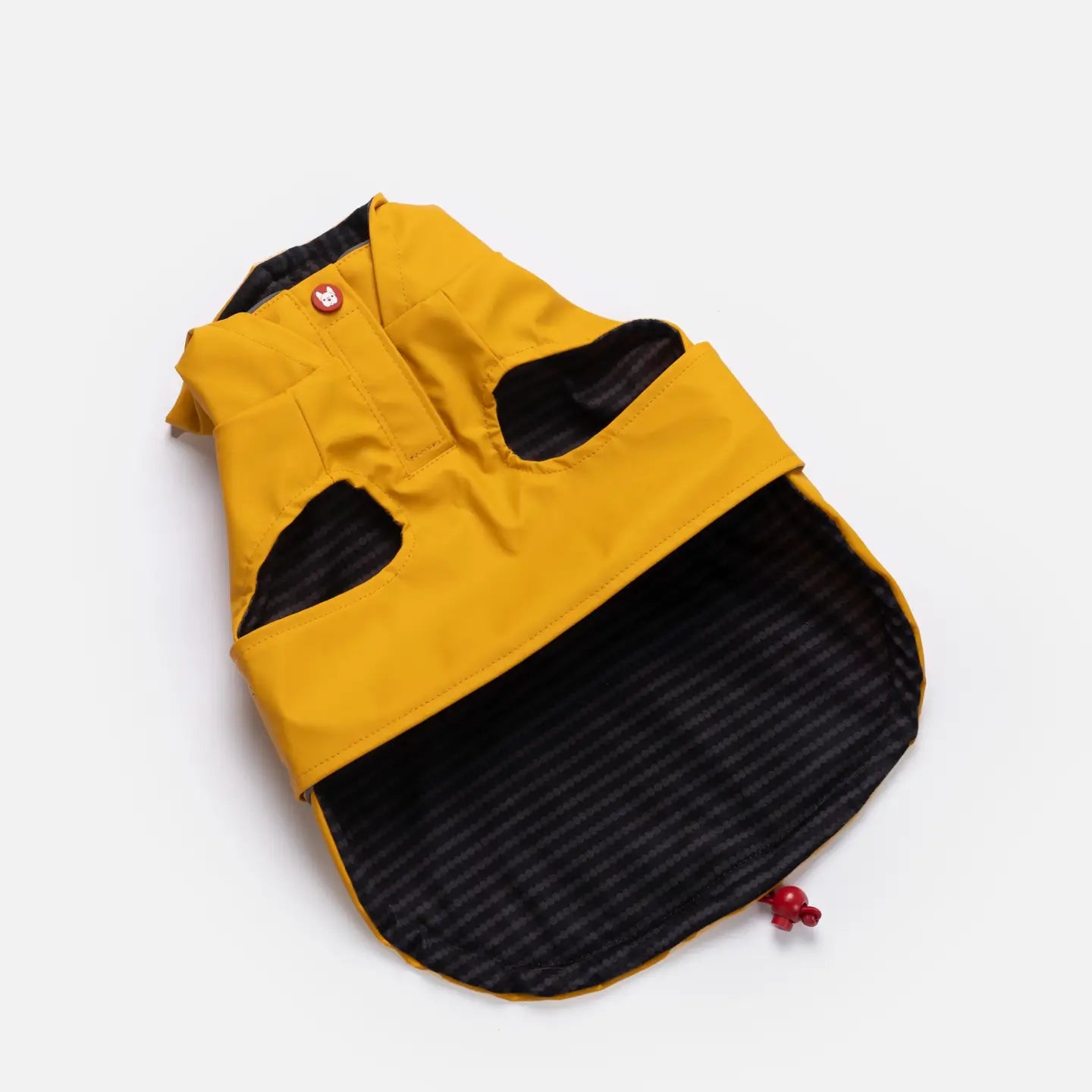 Silver Paw Sun Yellow Raincoat