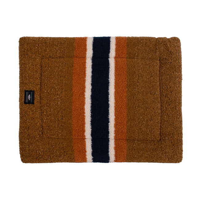Shinola Pet Brown Rectangular Cushion Dog Bed