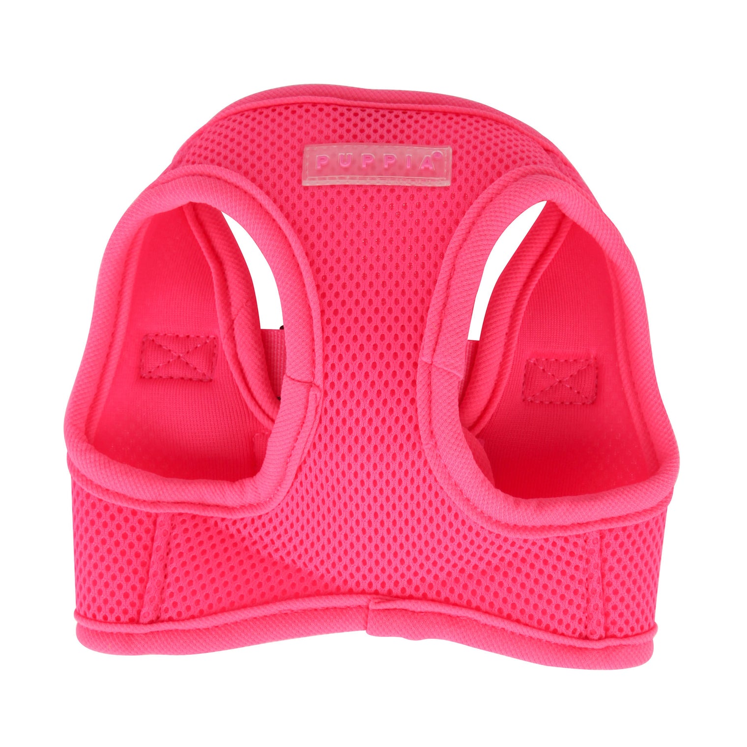Puppia Neon Pink Soft Vest Dog Harness Step-in