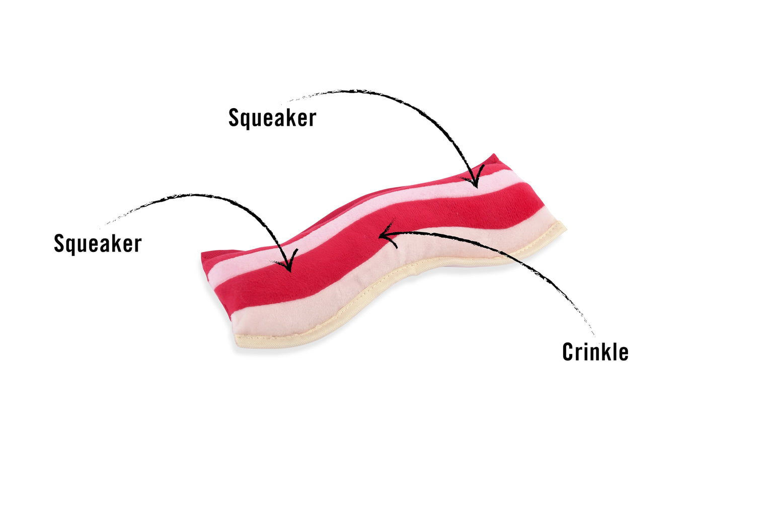 Bacon Plush Toy