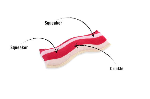 Bacon Plush Toy