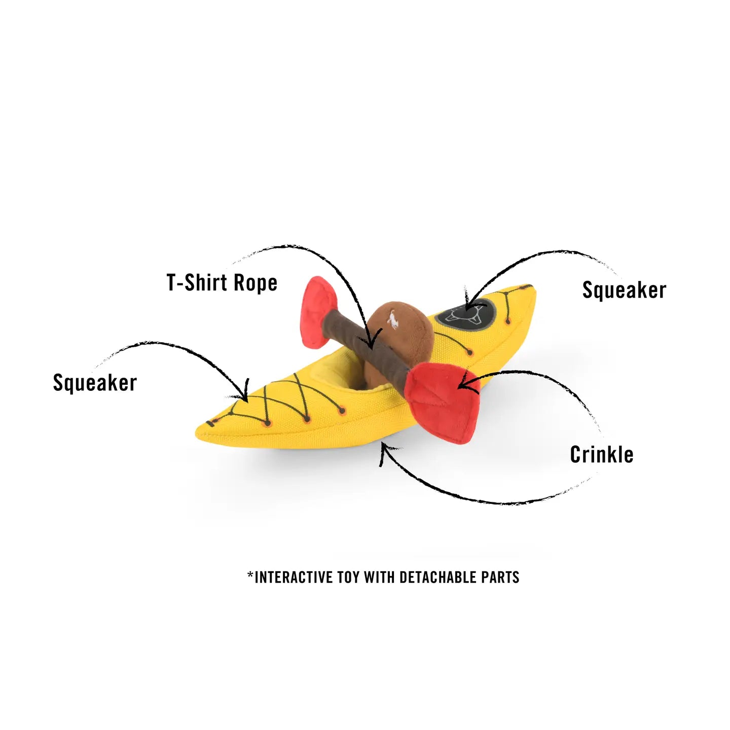 K9 Kayak Plush Toy