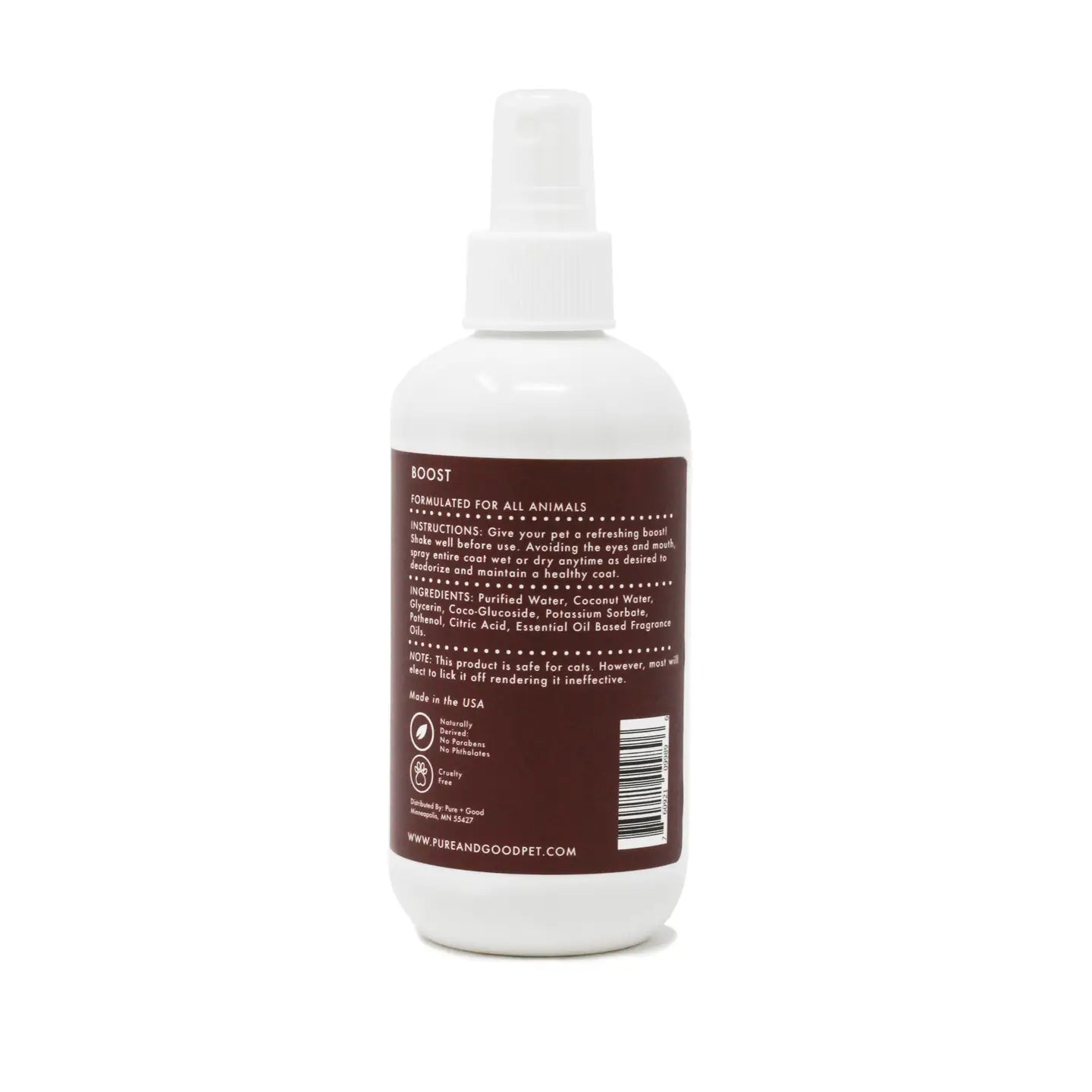 Sandalwood + Coconut Boost, 8oz