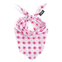 Pink Poppy Bandana, 3 Sizes